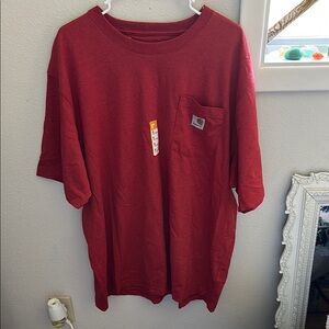 Carhartt Crimson Pocket Tee